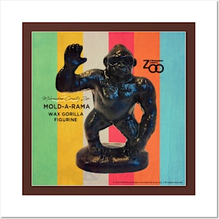 Mold-O-rama Wax Gorilla • Milwaukee County Zoo Posters and Art